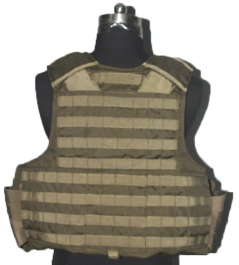DLP Tactical Marinus FSBE Plate Carrier Vest With 3 Pouches – Nylon, One Size
